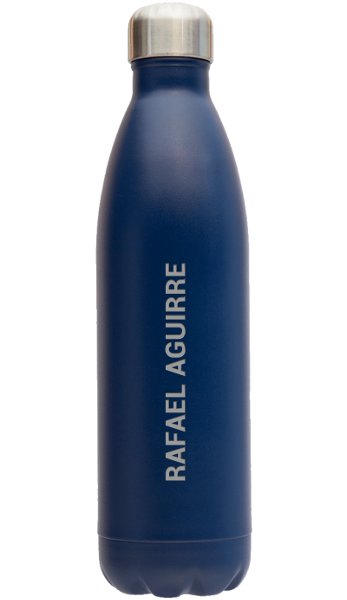 Botella de acero inoxidable Navy Blue