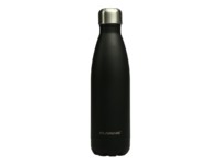 Botella de acero inoxidable Carbon Black