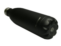 Botella de acero inoxidable Carbon Black