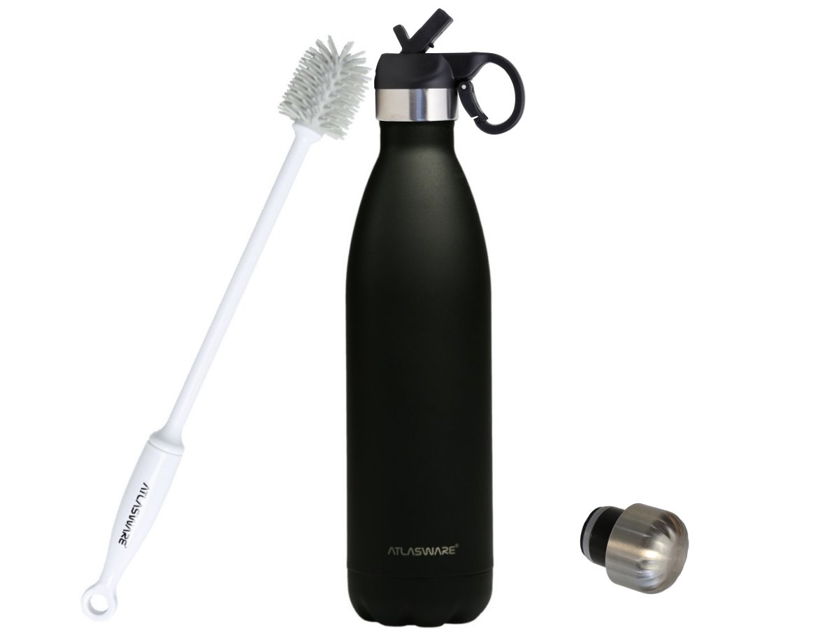 Carbon Black con boquilla tapa y cepillo mini