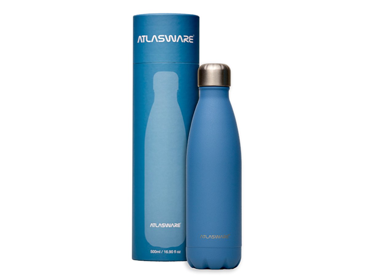 Botella de acero inoxidable Sky Blue Botella de acero inoxidable Sky Blue